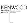 Cover page of KENWOOD KRC-365L Owner's Manual