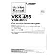 Cover page of PIONEER VSX455 Service Manual