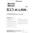 Cover page of PIONEER S-L7-K-LRW/XE Service Manual