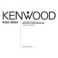 Cover page of KENWOOD KGC-9044 Owner's Manual