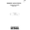 Cover page of ONKYO A-807 Service Manual
