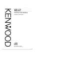 Cover page of KENWOOD MSA7 Owner's Manual