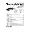 Cover page of TECHNICS SX-KN470 Service Manual