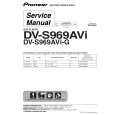 Cover page of PIONEER DV-S969AVI-G/BKXJ Service Manual