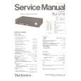 Cover page of TECHNICS SU-V1X Service Manual