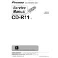 Cover page of PIONEER CD-R11/E Service Manual