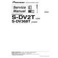 Cover page of PIONEER S-DV368T/XTW/EW5 Service Manual