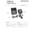 Cover page of KENWOOD KSC-28 Service Manual