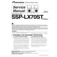 Cover page of PIONEER SSP-LX70ST/XTW/WL5 Service Manual