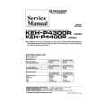 Cover page of PIONEER KEHP4300R X1P/EW Service Manual