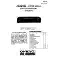 Cover page of ONKYO EQ35 Service Manual