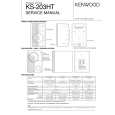 Cover page of KENWOOD KS203HT Service Manual
