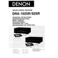 Cover page of DENON DRA-1025R Owner's Manual