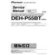 Cover page of PIONEER DEH-P55BT Service Manual