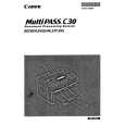 Cover page of CANON MULTIPASSC30 Owner's Manual