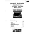 Cover page of ONKYO CP1027F Service Manual