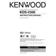 Cover page of KENWOOD KOS-V500 Owner's Manual