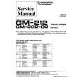 Cover page of PIONEER GM212 X1R/UC/X1R/E Service Manual