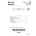 Cover page of MARANTZ CD5400 Service Manual