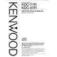 Cover page of KENWOOD KDC-67R Owner's Manual