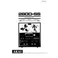 Cover page of AKAI 280D-SS Owner's Manual