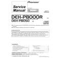 Cover page of PIONEER DEH-P8000R Service Manual