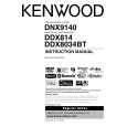 Cover page of KENWOOD DNX9140 Owner's Manual