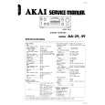 Cover page of AKAI AA39 Service Manual
