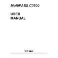 Cover page of CANON MULTIPASS C3500 Owner's Manual