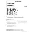 Cover page of PIONEER S-L5V-A/XE Service Manual