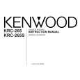 Cover page of KENWOOD KRC-265 Owner's Manual