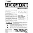 Cover page of TEAC AX3030 Owner's Manual