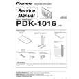 Cover page of PIONEER PDK-1016 Service Manual