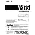 Cover page of TEAC V375 Owner's Manual
