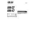 Cover page of AKAI AM-37 Owner's Manual