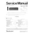 Cover page of TECHNICS SAGX280 Service Manual