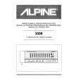 Cover page of ALPINE 3339 Owner's Manual