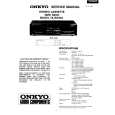 Cover page of ONKYO TA-RW404 Service Manual
