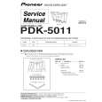 Cover page of PIONEER PDK-5011/WL5 Service Manual