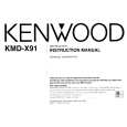 Cover page of KENWOOD KMDX91 Owner's Manual