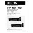 Cover page of DENON DRA335R Owner's Manual
