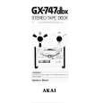 Cover page of AKAI GX-747DBX Owner's Manual