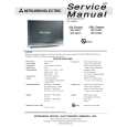 Cover page of MITSUBISHI WD62528 Service Manual