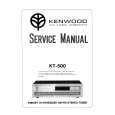 Cover page of KENWOOD KT-500 Service Manual
