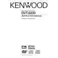 Cover page of KENWOOD DVT-6200 Owner's Manual