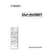 Cover page of PIONEER CU-AV007 Owner's Manual