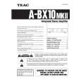 Cover page of TEAC A-BX10 Owner's Manual
