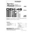 Cover page of PIONEER DEH-436 X1M/ES Service Manual