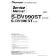 Cover page of PIONEER S-DV900ST/XJC/E Service Manual