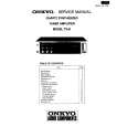 Cover page of ONKYO TX-61 Service Manual